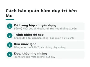 Cách bảo quản hàm duy trì bền lâu