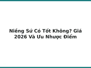 Niềng Sứ Có Tốt Không? Giá 2026 Và Ưu Nhược Điểm