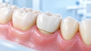 Bọc răng sứ có bị teo nướu không? Nguyên nhân do đâu