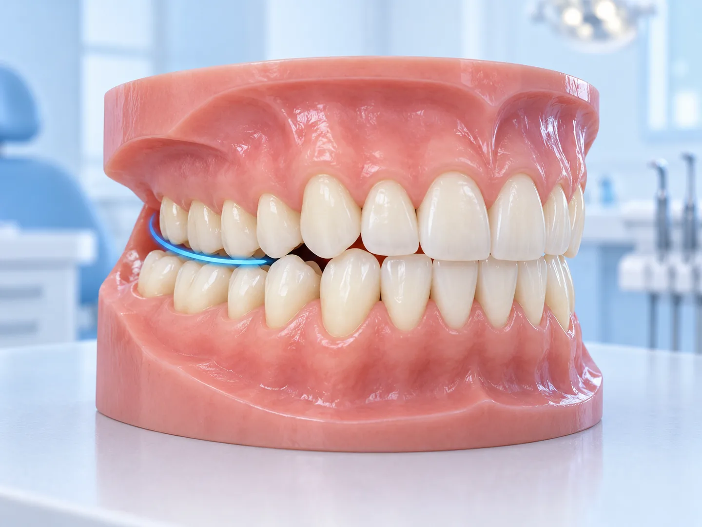 Lệch khớp cắn 1 bên phải là gì? Dấu hiệu nhận biết?