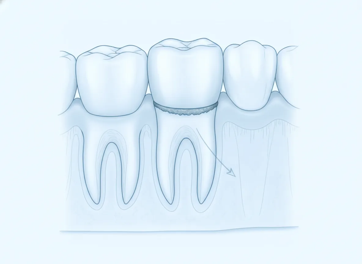 Bọc răng sứ có bị hở chân răng không?