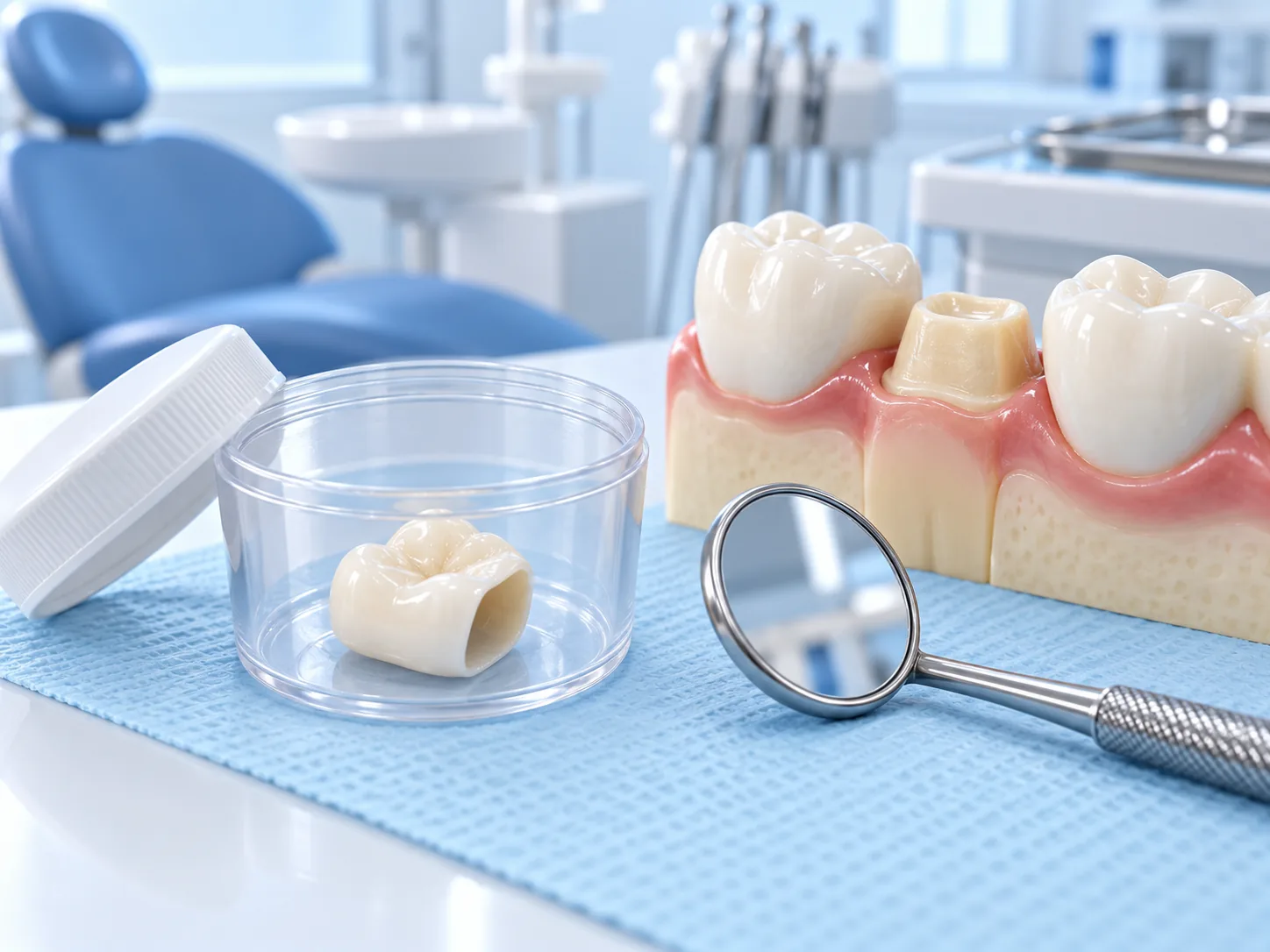 Vì sao răng sứ mới bọc lại bị cộm, kênh?