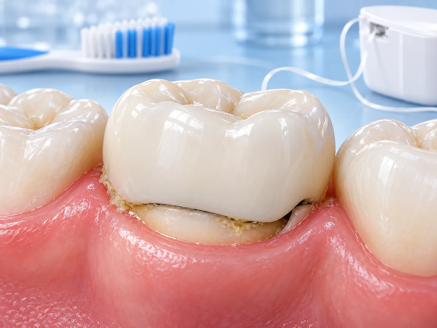 Vì sao răng bọc sứ vẫn có thể bị sâu?