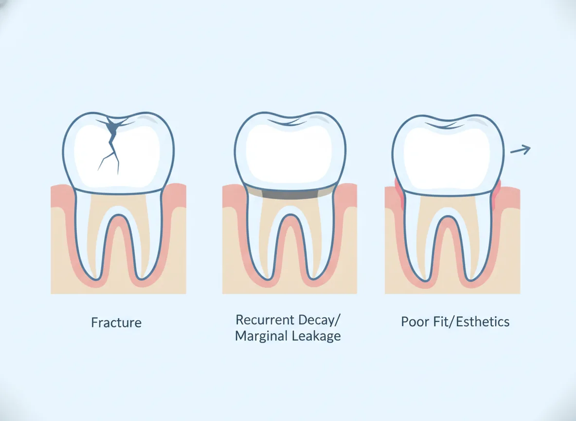 Những trường hợp nào cần tháo răng sứ?