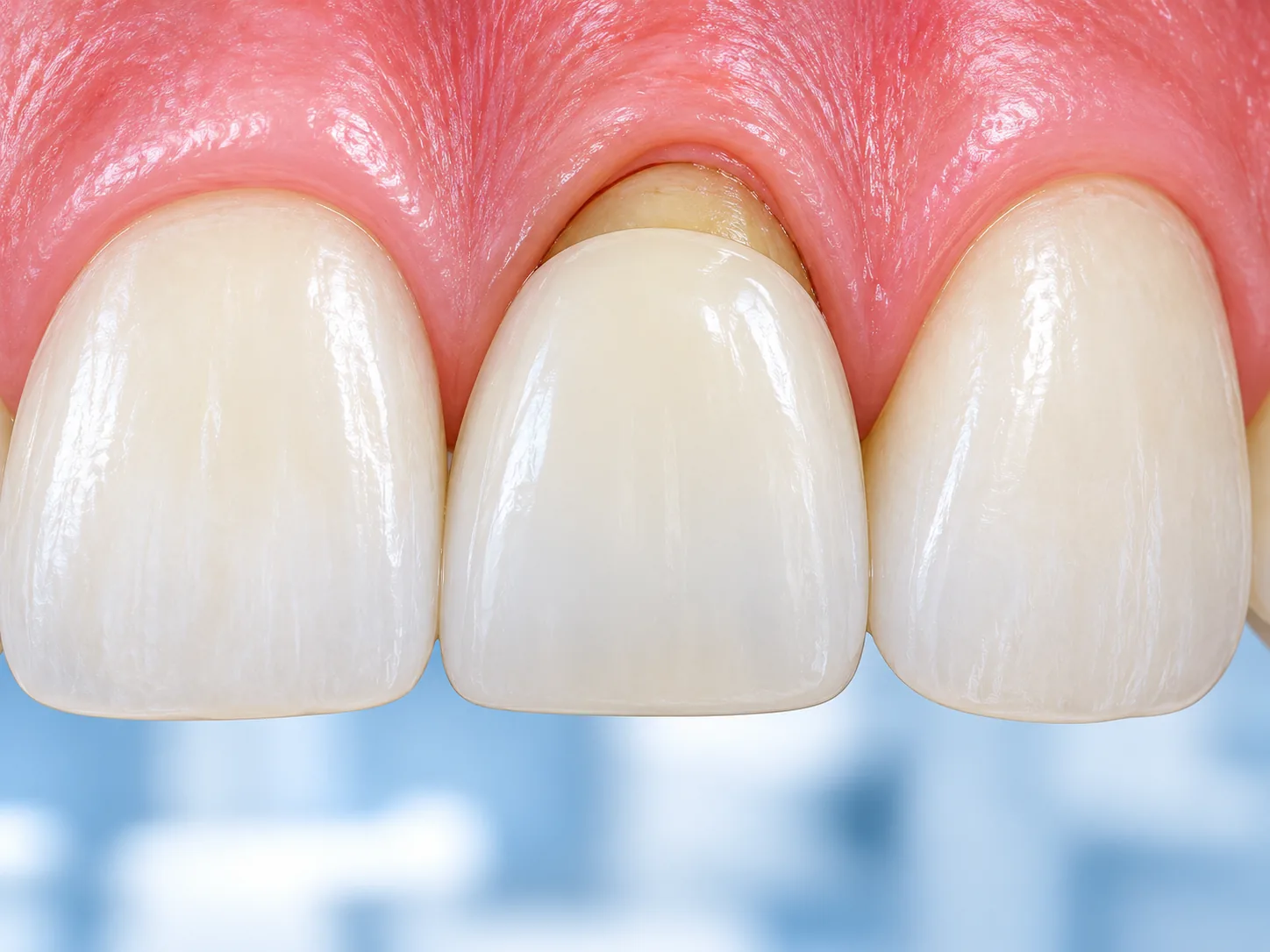 Dấu hiệu nào cho thấy nướu quanh răng sứ đang bị tụt?