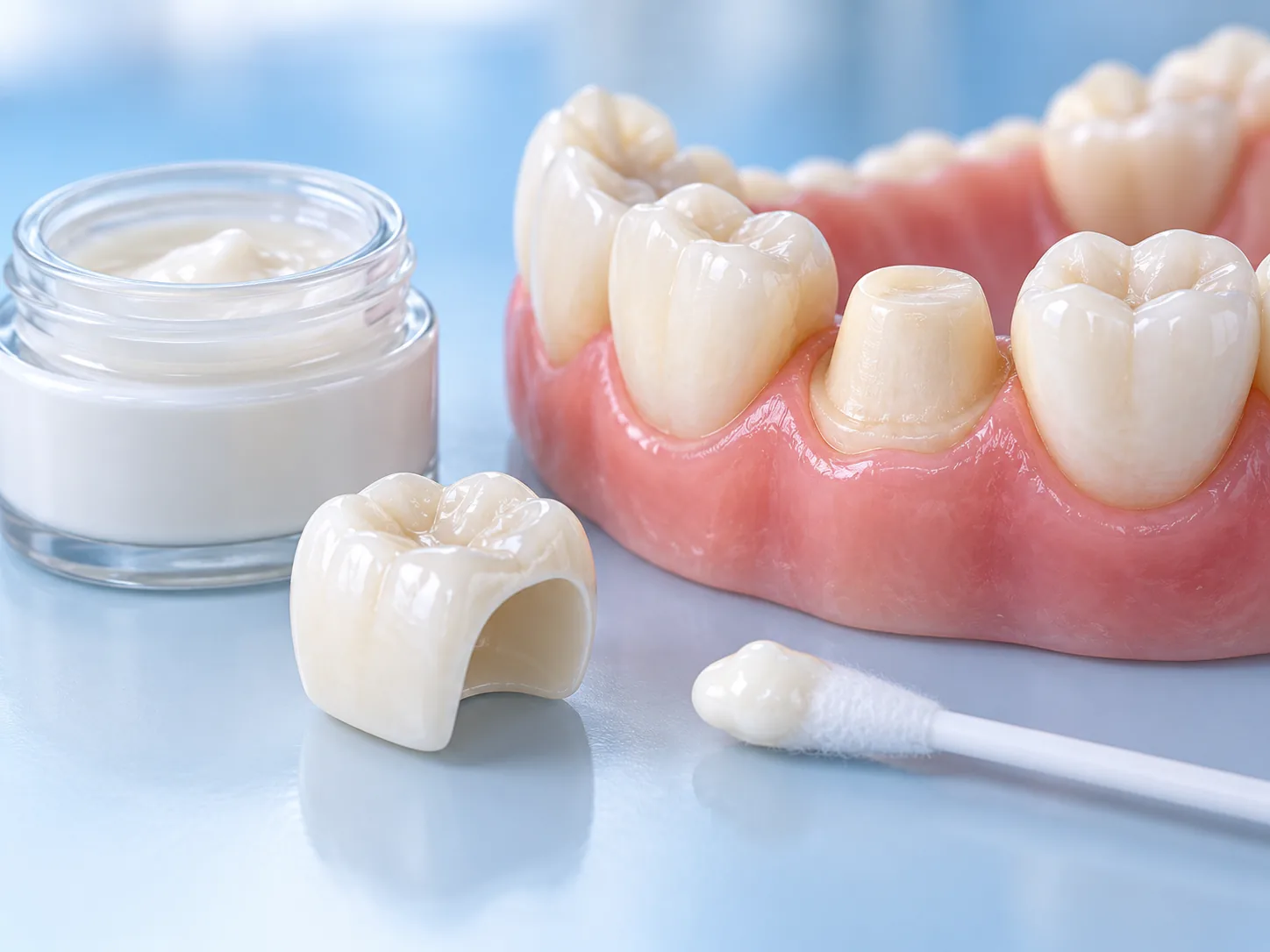 Có thể tự gắn lại mão sứ tại nhà không?