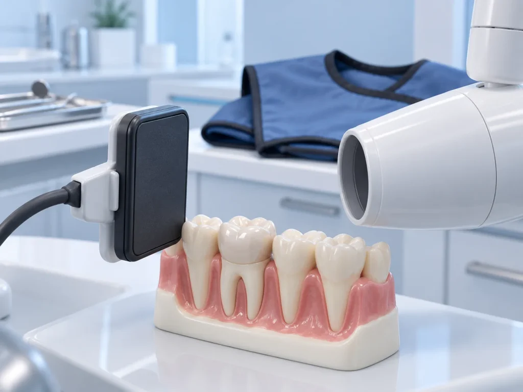 Bọc răng sứ có chụp x quang được không? Lưu ý về phim
